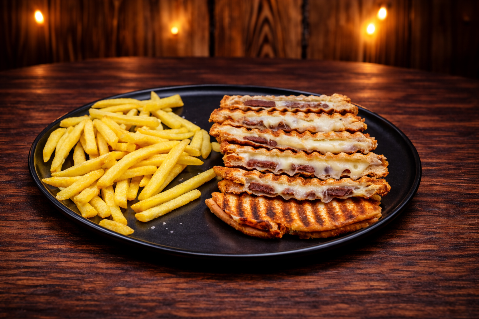 Kavurma Kaşarlı Tost