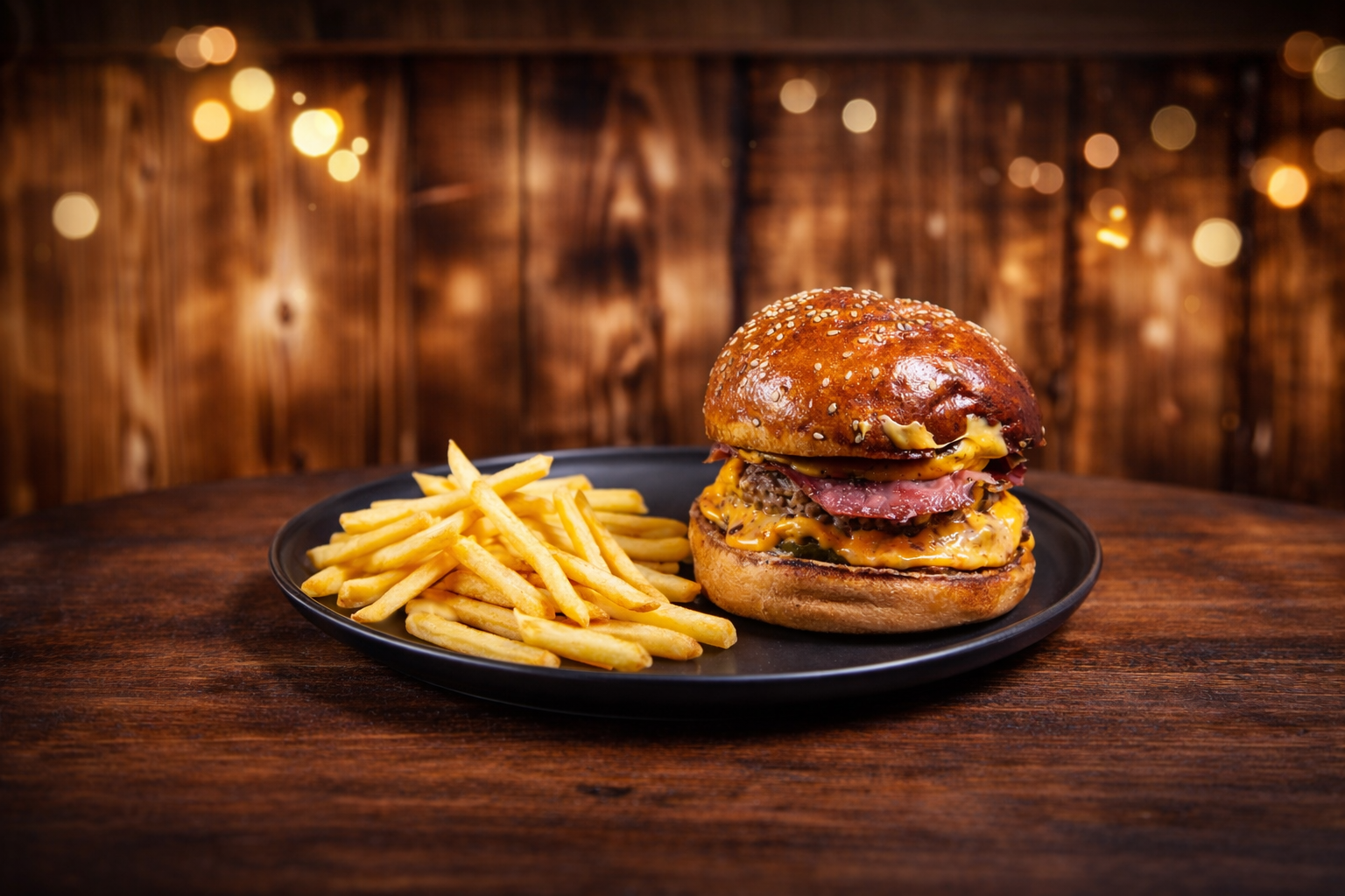 Double Füme Etli Burger